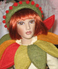 Девушка Осень от автора Helen Kish от Другие фабрики кукол