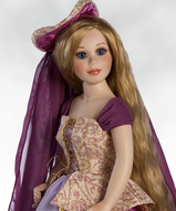 Фарфоровая кукла - Принцесса Рапунзель