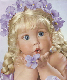 Виолетта от автора Cindy Marschner Rolfe от Другие фабрики кукол