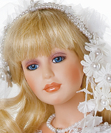 Фарфоровая кукла невеста - Невеста Николетт