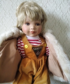 Фарфоровая кукла мальчик Томас от автора  от Другие фабрики кукол