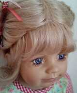 кукла из частной коллекции, шарнирная кукла, большая кукла - Вторник блондинка б.у.