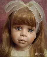 большая фарфоровая кукла, коллекционная кукла из частной коллекции - Кейсти б.у.