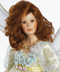 Фарфоровая кукла фея леса Гайя  от автора Donna & Kelly Rubert от Paradise Galleries
